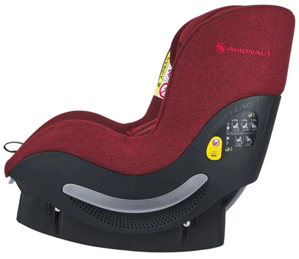 AVIONAUT Aerofix Airflow - fotelik samochodowy 0-18,5 kg | Red
