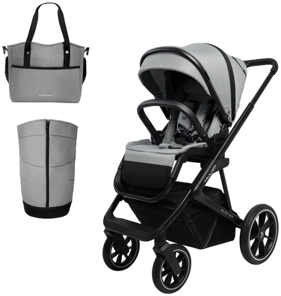 MUUVO Slick 2.0 - wózek spacerowy | Light Grey