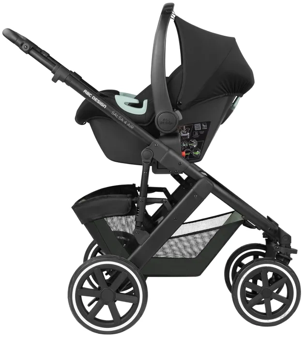 ABC DESIGN Salsa 4 Air - wózek wielofunkcyjny, zestaw 2w1 | Pine