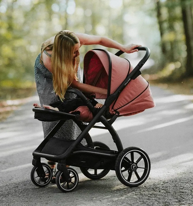 MUUVO Trick - wózek wielofunkcyjny, zestaw 2w1 | Steel Grey