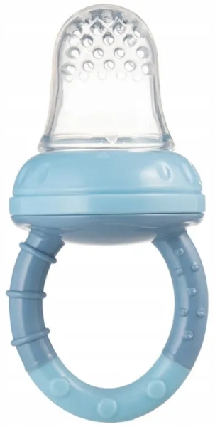 CANPOL BABIES - silikonowa siateczka do podawania pokarmów | Niebieska