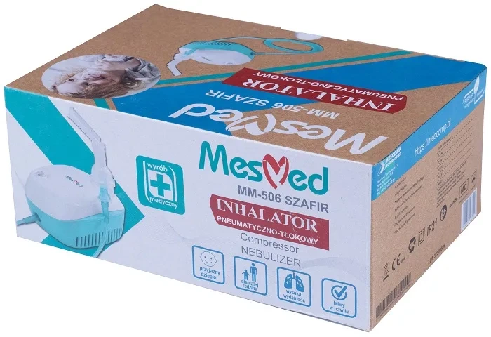 MESMED - inhalator pneumatyczno-tłokowy | Szafir