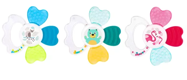 CANPOL BABIES - grzechotka z gryzakiem wodnym | ZWIERZĄTKA