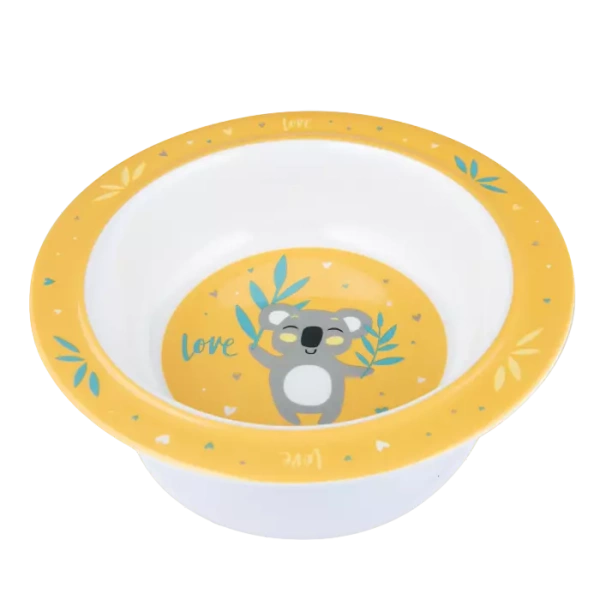 CANPOL BABIES - miska z przyssawką z melaminy 270ml EXOTIC ANIMALS | KOALA