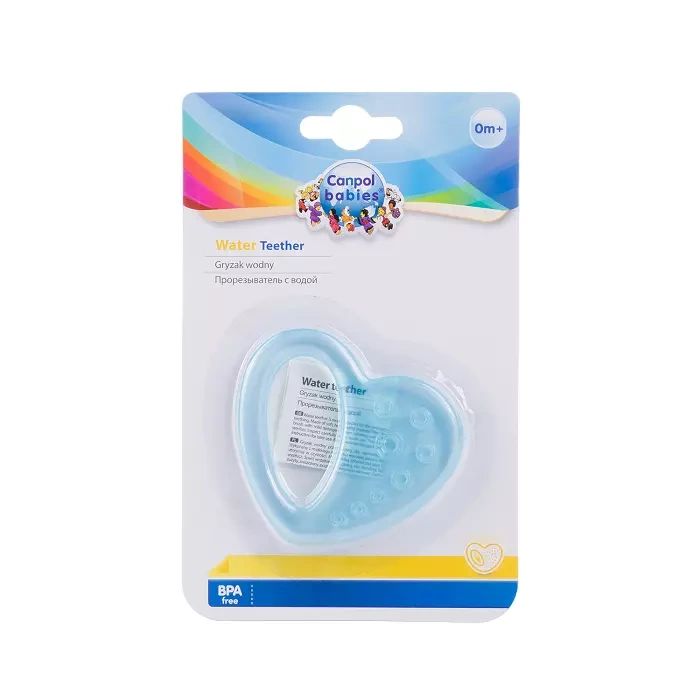 CANPOL BABIES - gryzak wodny dla niemowląt | SERCE