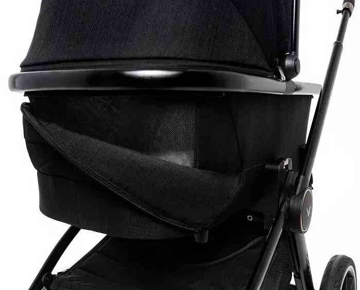 MUUVO Quick SE 2 - wózek wielofunkcyjny, zestaw 2w1 | Chromium Black