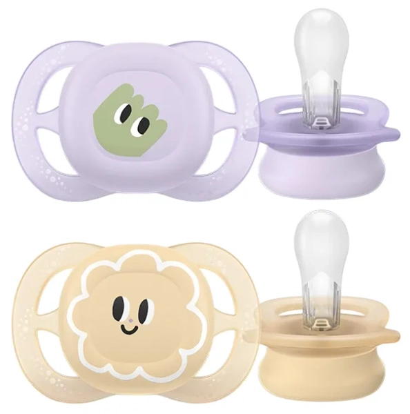 PHILIPS AVENT Ultra Start - smoczek ortodontyczny 2 szt. | 0-2 m