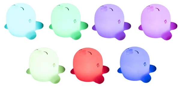 MESMED Świetlaczki Wodniaczki - pływająca lampka silikonowa zmieniająca kolory | Fokusia