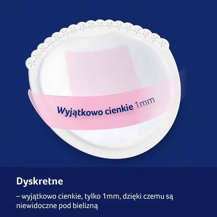 LOVI Discreet Elegance - antybakteryjne wkładki laktacyjne 60 szt. | białe