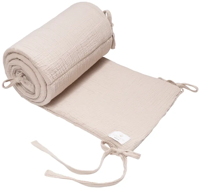 yoonco ochraniacz na łóżeczko kolekcja muślinowa