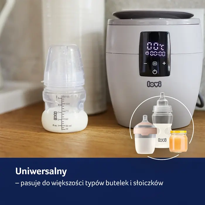 LOVI - podgrzewacz i sterylizator do butelek 4in1 | BIAŁY