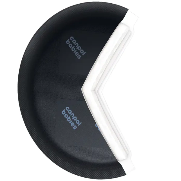 CANPOL BABIES - oddychające ultrachłonne wkładki laktacyjne 3D 60 szt. | Czarne