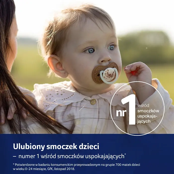 LOVI - smoczek silikonowy dynamiczny TIE DYE BLUE 2 szt. | 0-3m