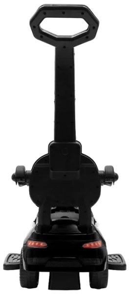 BABY MIX Racer - jeździk z panelem dźwiękowym i rączką | Czarny