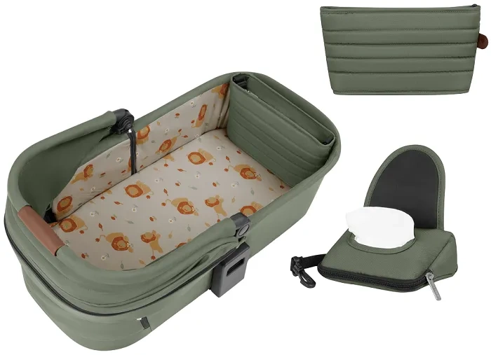 ABC DESIGN Salsa 4 Air - wózek wielofunkcyjny, zestaw 2w1 | Olive