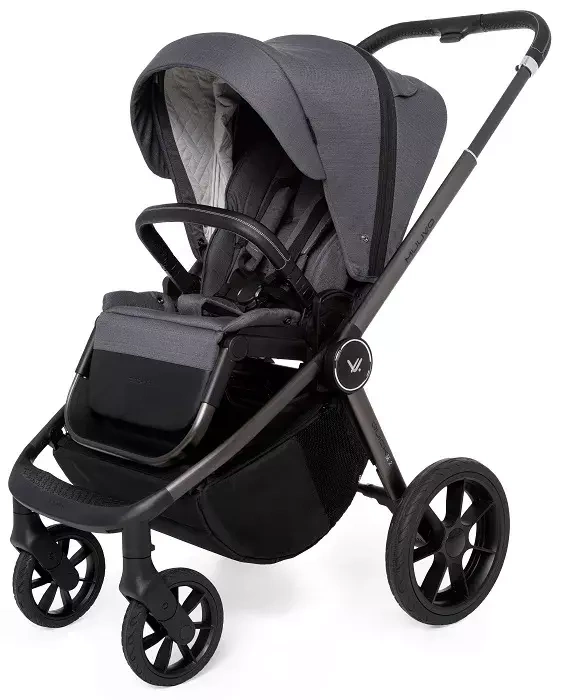 MUUVO Quick SE 2 - wózek wielofunkcyjny, zestaw 2w1 | Diamond Graphite