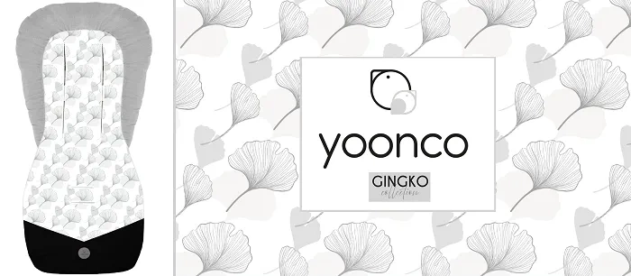 YOONCO - dwustronna wkładka do wózka | Gingko