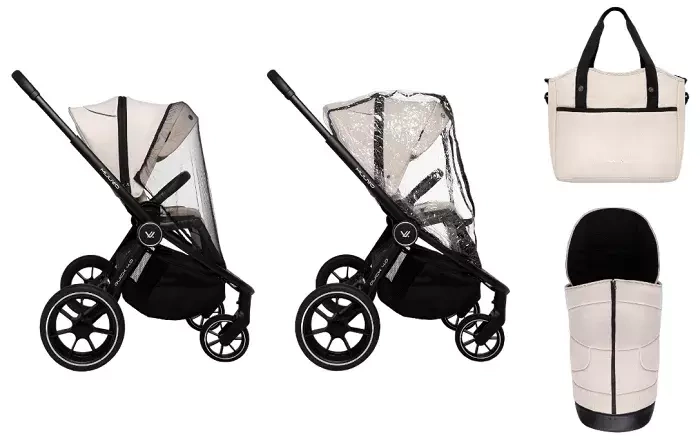 MUUVO Quick 4.0 - wózek spacerowy | Iron Graphite