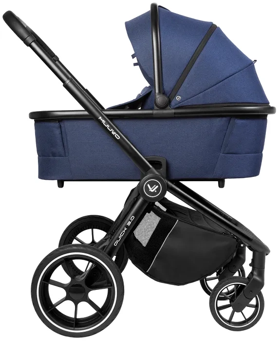 MUUVO Quick 3.0 - gondola XL do wózka | Azure Blue