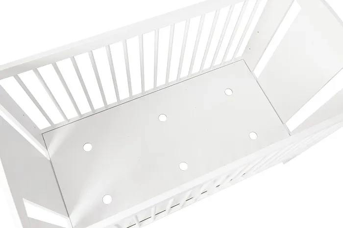 YOONCO - łóżeczko niemowlęce Soni | Białe