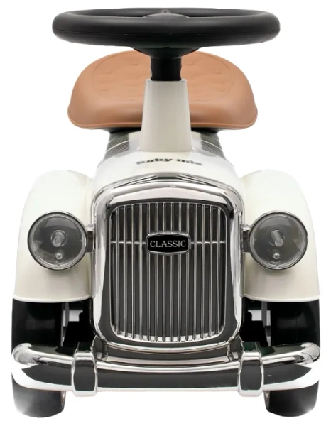 BABY MIX Classic - jeździk retro z klaksonem | Beżowy