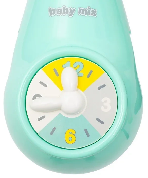 BABY MIX - karuzela do łóżeczka z projektorem i pozytywką | Miętowa