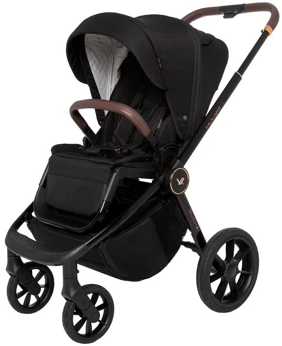 MUUVO Quick SE 2 - wózek wielofunkcyjny, zestaw 2w1 z gondolą Quick 3.0 | Sunset Black + Pure Pink (+ ADAPTERY)