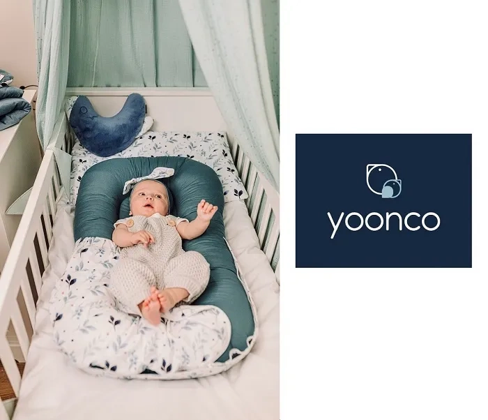 YOONCO - całoroczny, muślinowy śpiworek do spania dla niemowlaka | Jeans