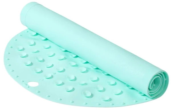 BABYONO - mata antypoślizgowa do kąpieli | Miętowa