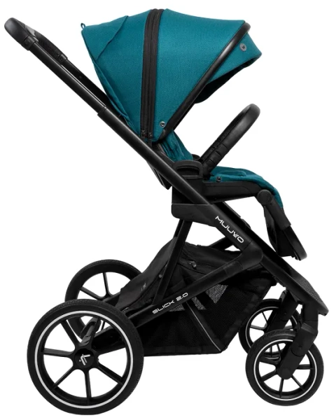 MUUVO Slick 2.0 - wózek wielofunkcyjny, zestaw 2w1 | Tropical Green