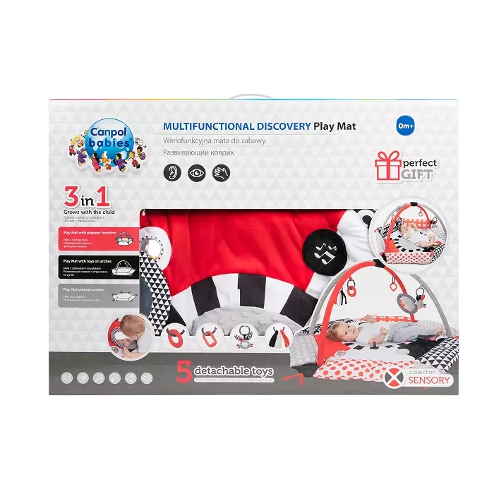 CANPOL BABIES - sensoryczna mata do zabawy | SENSORY TOYS