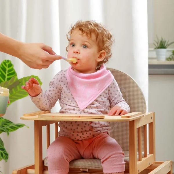 BABYONO -  bawełniany śliniak apaszka 2 szt. | Leaves