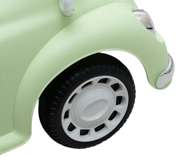 BABY MIX Kiddo Cruiser - jeździk retro z melodyjkami i światłami LED | Miętowy