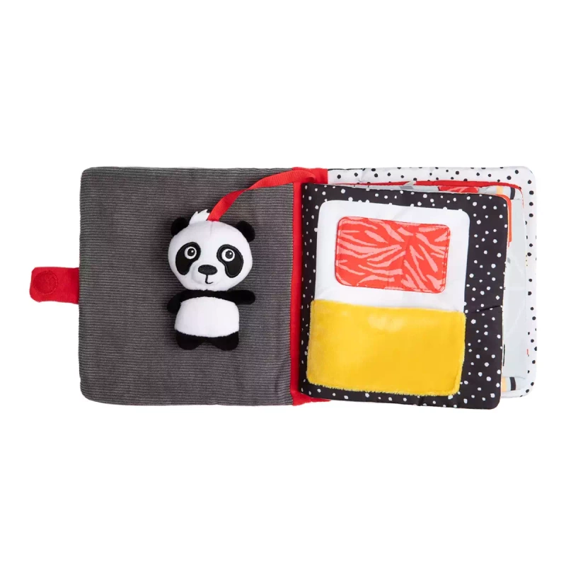 CANPOL BABIES - sensoryczna książeczka manipulacyjna BabiesBoo | PANDA