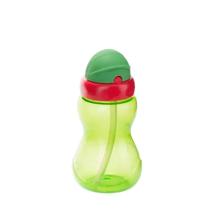 CANPOL BABIES - bidon ze składaną rurką silikonową 270ml | Zielony