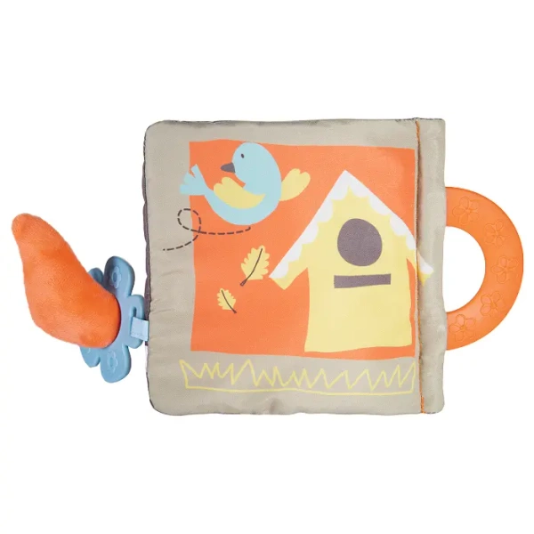 CANPOL BABIES - pluszowa książeczka edukacyjna | FOX