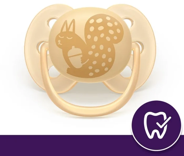 PHILIPS AVENT Ultra Soft Forest Friends - smoczek ortodontyczny 2 szt. | 6-18 m