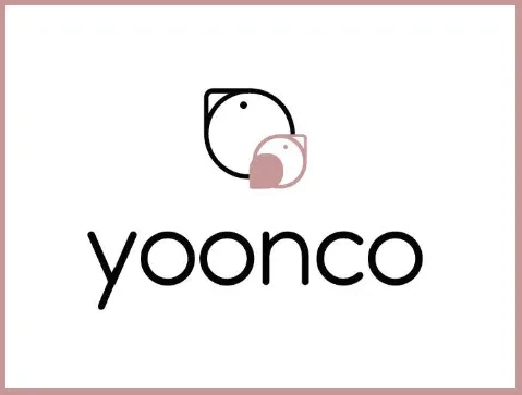 YOONCO - muślinowa poduszka do karmienia Rogal | Brudny Róż