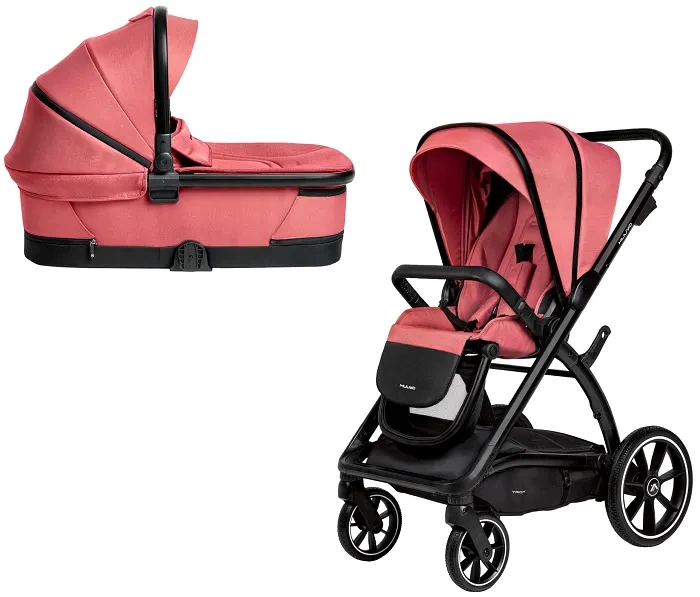 MUUVO Trick - wózek wielofunkcyjny, zestaw 2w1 | Pure Pink