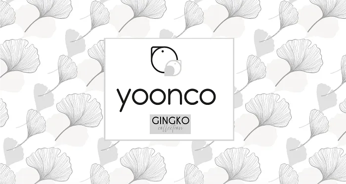 YOONCO - dwustronna, oddychająca wkładka do wózka AIR | Gingko