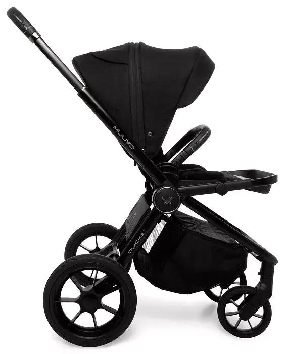 MUUVO Quick SE 2 - wózek spacerowy | Chromium Black