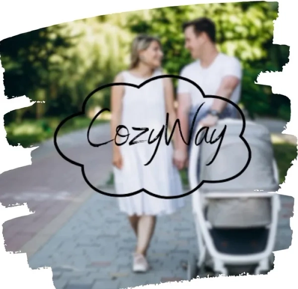 COZYWAY - pokrowiec na fotelik dla niemowlaka | Milk Chocolate