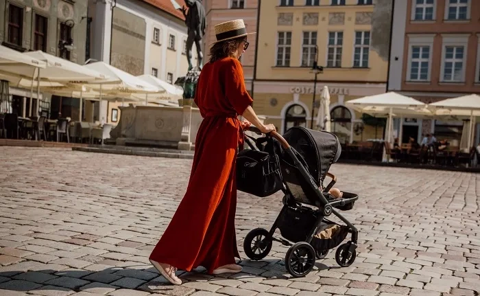 MUUVO Quick - wózek wielofunkcyjny, zestaw 2w1 z gondolą Quick 2.0 standard | Rocky Grey (+ ADAPTERY)