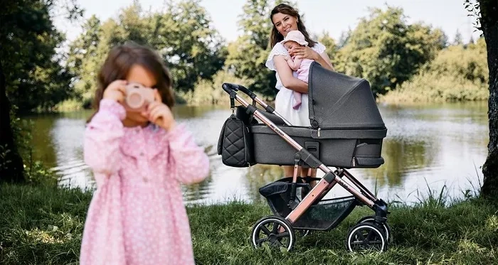 ABC DESIGN Salsa 4 Air - wózek wielofunkcyjny, zestaw 2w1 + okrycie na nóżki | Asphalt