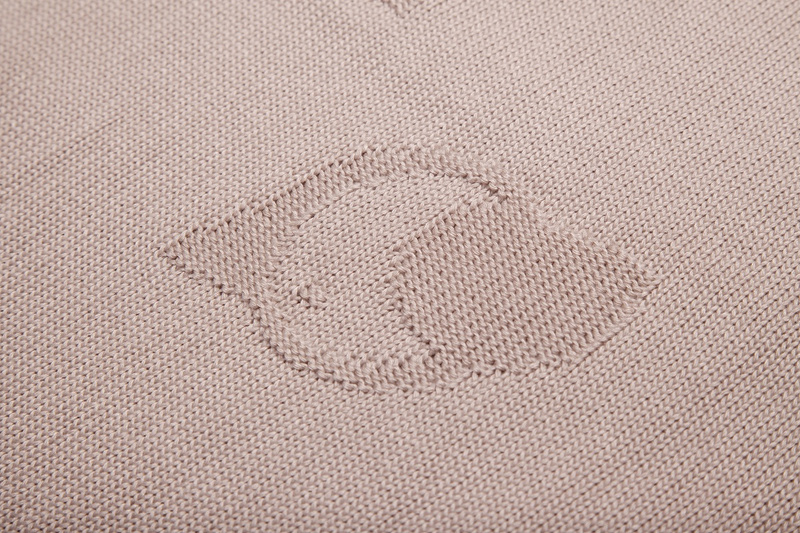 YOONCO Ptaszki - kocyk bambusowy 90x90 cm | Różowy