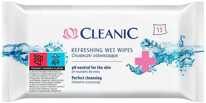 cleanic antibacterial chusteczki odświeżające