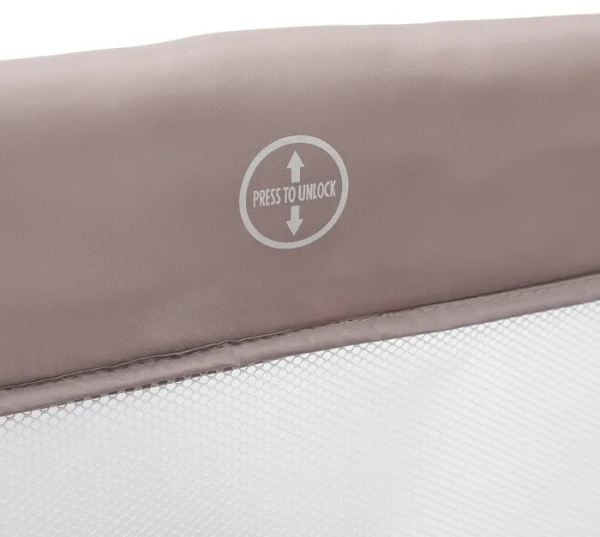 BABY MIX Simple - łóżeczko turystyczne 1-poziomowe | Beżowe