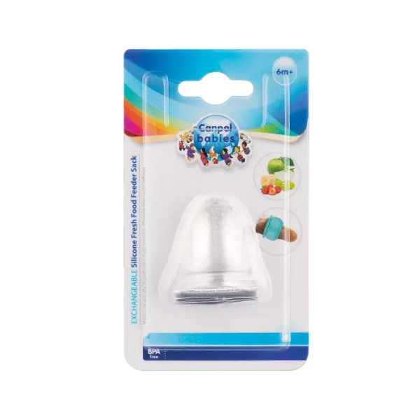CANPOL BABIES - wymienna siateczka do podawania musu i owoców