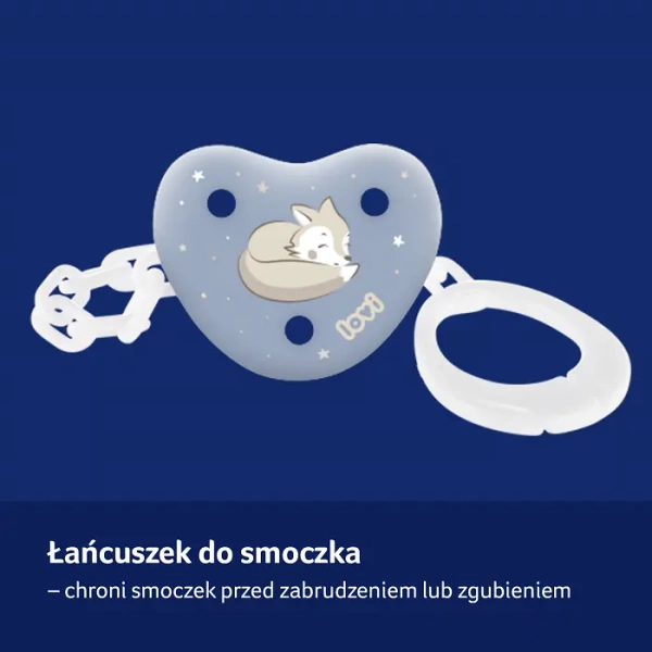 LOVI - łańcuszek do smoczka | NIGHT&DAY BOY