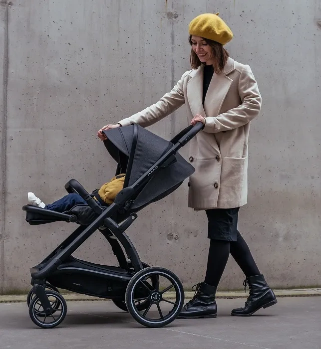 MUUVO Trick - wózek wielofunkcyjny, zestaw 2w1 | Ocean Blue